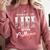 There Is Life After College Graduation Comfort Colors Sweatshirt Crimson