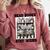 Read Books Stay Weird Book Lover Joke Introvert Reading Premium Comfort Colors Sweatshirt Crimson