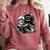 READING IN PEACE RIP Introvert Skeleton Read Book Meme Comfort Colors Sweatshirt Crimson