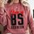 Reunion 1985 Matching Graduation High School Class Of 1985 Comfort Colors Sweatshirt Crimson