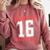 Reunion 2016 Class Of 2016 Matching Graduation High School Comfort Colors Sweatshirt Crimson