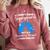 RT School Graduation Respiratory Therapist Comfort Colors Sweatshirt Crimson