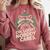 Sarcastic Saying Oh Look Nobody Cares Humor Introverts Comfort Colors Sweatshirt Crimson