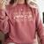 I Have To Say Weird Stuff Or I'Ll Die Weird Introvert Humor Comfort Colors Sweatshirt Crimson