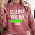 Science Writer Loading Graduation Graduate New Job Comfort Colors Sweatshirt Crimson