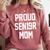 SEN19R Mom Shirt Senior Grad 2019 Graduation Party T-Shirt Comfort Colors Sweatshirt Crimson