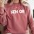 Senior 2019 Graduation Gift For High School T-Shirt Comfort Colors Sweatshirt Crimson