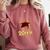 Senior 2019 Graduation Shirt Burgundy Gold Class Colors G23 Comfort Colors Sweatshirt Crimson