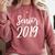 Senior 2019 Shirt Graduation For Adult Men Comfort Colors Sweatshirt Crimson