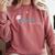 Senior 2019 Shirt Graduation High School College Tee Comfort Colors Sweatshirt Crimson