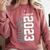 Senior 2023 Senior 23 Senior Class Of 2023 Graduation Done Comfort Colors Sweatshirt Crimson