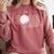 Senior 2025 Volleyball Mom High School Graduation Outfit Pro Comfort Colors Sweatshirt Crimson