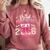 Senior 2026 Class Of 26 Coquette Pink Bow Graduation Sister Comfort Colors Sweatshirt Crimson