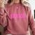 Senior 2026 Class Of 2026 Boys Girls Matching Graduation Comfort Colors Sweatshirt Crimson