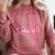 Senior 2026 Class Of 2026 Seniors Graduation 2026 Girl Women Comfort Colors Sweatshirt Crimson