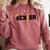 Senior 2026 Graduation 2026 Class Senior 2026 Grad Comfort Colors Sweatshirt Crimson