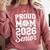 Senior 2026 Volleyball Mom High School Graduation Outfit Comfort Colors Sweatshirt Crimson
