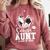 Senior Aunt Class Of 2026 Soccer Graduation Heart Comfort Colors Sweatshirt Crimson
