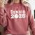 Senior Bowling Class Of 2026 Graduation School Graduate Comfort Colors Sweatshirt Crimson