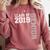 Senior Class Of 2019 19 High School Graduation Tee Comfort Colors Sweatshirt Crimson