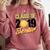 Senior Class Of 2019 Tshirt Graduation School Volleyball Comfort Colors Sweatshirt Crimson