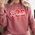 Senior Class Of 2026 Graduation Back To School Senior 26 Comfort Colors Sweatshirt Crimson