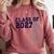 Senior Class Of 2027 Graduation Year High School & College Comfort Colors Sweatshirt Crimson