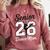 Senior Dance Mom Class Of 2026 Dancer Daughter Graduation Comfort Colors Sweatshirt Crimson