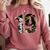 Senior Floral Class Of 2019 Shirt Graduation Idea Comfort Colors Sweatshirt Crimson