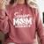 Senior Mom Class Of 2026 Baseball Mom Graduation Comfort Colors Sweatshirt Crimson