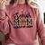 Senior Mom Class Of 2026 Graduation Leopard Coquette Bow Comfort Colors Sweatshirt Crimson