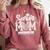 Senior Mom Class Of 2026 Senior Mama 2026 Graduation Leopard Comfort Colors Sweatshirt Crimson