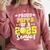 Senior Poppa 2025 Tennis Class Of 2025 Graduation Comfort Colors Sweatshirt Crimson