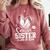 Senior Sister Class Of 2026 Baseball Graduation Heart Comfort Colors Sweatshirt Crimson
