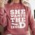 She Wants The EdD Graduation Doctorate EdD Graduate Comfort Colors Sweatshirt Crimson