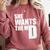 She Wants The MD Shirt Medical Graduation Doctor Comfort Colors Sweatshirt Crimson
