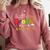 Sixth 6th Grade 2018 Nailed It Graduation Shirt Comfort Colors Sweatshirt Crimson
