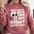 Skeleton Coffee Lover Introvert Comfort Colors Sweatshirt Crimson