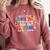 So Long 8th Grade 9th Grade Here I Come Graduation Cute Comfort Colors Sweatshirt Crimson