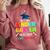 So Long Kindergarten Graduation 2025 Graduate 1st Grade Comfort Colors Sweatshirt Crimson