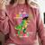 So Long Kindergarten Graduation Class 2025 Dinosaur Kids Comfort Colors Sweatshirt Crimson