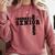 Soccer Senior Night Soccer Senior 2025 Graduation 26 Comfort Colors Sweatshirt Crimson
