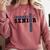 Soccer Senior Night Soccer Senior 2025 Graduation 28 Comfort Colors Sweatshirt Crimson