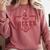 Soccer Senior Night Soccer Senior 2025 Graduation 33 Comfort Colors Sweatshirt Crimson