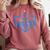 Soccer Senior Night Soccer Senior 2026 Graduation 44 Comfort Colors Sweatshirt Crimson