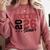 Soccer Senior Night Soccer Senior 2026 Graduation 71 Comfort Colors Sweatshirt Crimson
