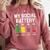 My Social Battery Introverted Low Energy Antisocial Comfort Colors Sweatshirt Crimson