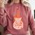 Social Introverts Hang Out With Guitars Musician Guitarist Comfort Colors Sweatshirt Crimson