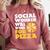 Social Worker Will Work For Pizza Graduation Comfort Colors Sweatshirt Crimson