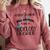 Sociology Degree Graduation Sociologist Bachelors 2025 Comfort Colors Sweatshirt Crimson